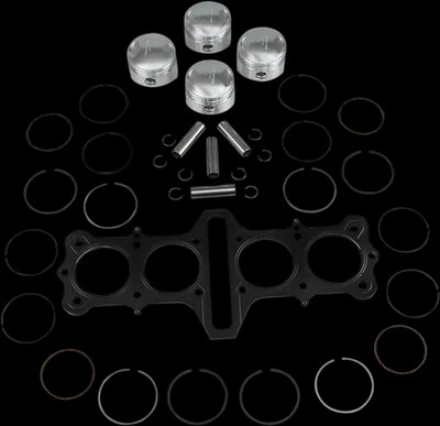 Kit de reconstrucción de extremo superior Wiseco 70,25 mm 2,50 OB 10,25:1 Kawasaki KZ1000R réplica 81-83 Foto 1 de 4