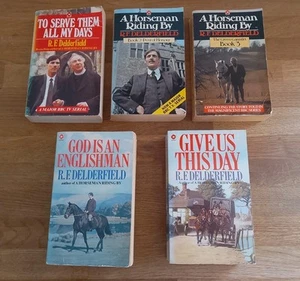 BOOK - Bundle Of R.L. Delderfield Novels Paperback Books A Horseman Riding By - Picture 1 of 2