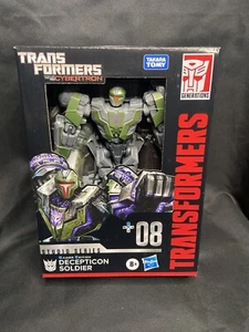 TRANSFORMERS STUDIO SERIES GAMER EDITION 08 DECEPTICON SOLDIER - Picture 1 of 5