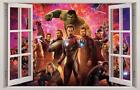 The Avengers Infinity War Marvel 3D Window Decal Wall Sticker Art Mural J1257