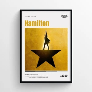 Hamilton Movie Poster Print, Wall Art - Unframed - Picture 1 of 3