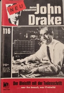 John Drake Band 116: Der Bleistift mit der Todesschrift (1965) Zustand: 3 - Picture 1 of 12