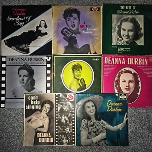 Deanna Durbin 12" Vinyl Record Job Lot LP Album Bundle - Picture 1 of 14