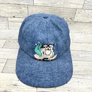 Vintage Cartoon Network Wacky Racing Fred Flintstone Snapback Adjust Men's Hat - Picture 1 of 8