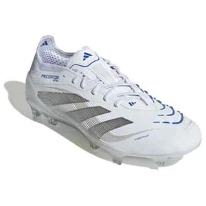 Botines de fútbol para hombre Adidas PREDATOR ELITE FG ID3879 blanco nube/plateado metálico - Imagen 1 de 8