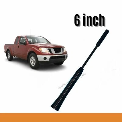6" Black Replacement Radio Aerial Antenna W/Screws For Nissan Frontier 2005-2019 Foto 1 de 4