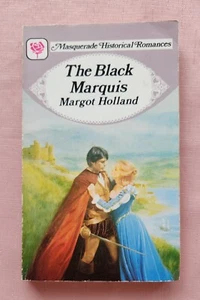 The Black Marquis Book by Margot Holland, Paperback, 1981, Ex-Library - Picture 1 of 12