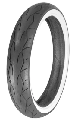 Vee Rubber VRM-302 MT90B16 WW White Wall Front Motorcycle Tire 50909 - Image 1 of 2