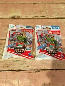 Lote DE 2 Transformers Rescue Bots Serie 1 bolsas ciegas Hasbro Playskool Heroes  - Imagen 1 de 2