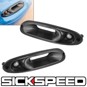 NEW VERSION CLEAR LED LIGHT TURN SIGNAL INTAKE FOR MIATA HEADLIGHT CORNER SIDES - Picture 1 of 1