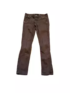 Pantalones de mezclilla Volcom Jeans para mujer 6 marrón lavado skate surf - Imagen 1 de 11