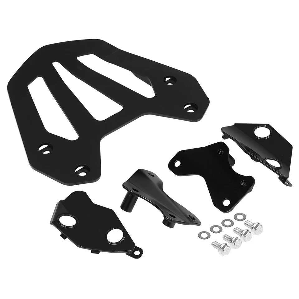 后托架带机架支架安装适用于本田 Goldwing F6B GL1800 13-17 黑色 — 第 1/4 张图片