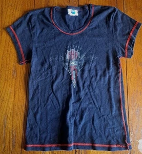 Vintage 2005 Universal Halloween Horror Nights T Shirt "Evil Diva" Women’s Large - Picture 1 of 7