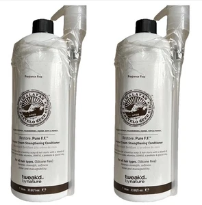 2 Tweak'd Restore Pure F.F. Fragrance Free Strengthening Conditioner 33.8Oz Pump - Picture 1 of 3