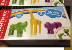 1 pk SmartMax Magnetic Discovery STEM Building. My First Animal Friends. New - Picture 1 of 1