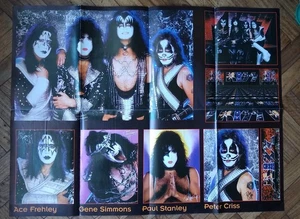 KISS en Argentina 1999, Póster Gigante 28×36 in. Paul Stanley, Ace Frehley, Gene - Imagen 1 de 9