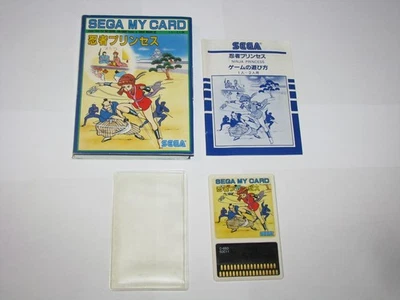Ninja Princess Sega My Card SG-1000 SC-3000 SMS Japan +Box Manual CIB US Seller - Image 1 of 4