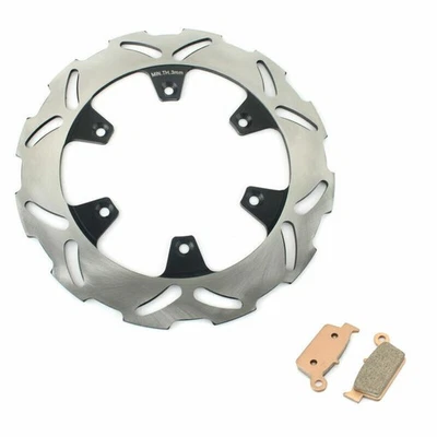 Pastillas de rotor de disco de freno trasero KX 125 250 para Kawasaki KX125 KX250 95-02 KX500 96-04 Foto 1 de 4