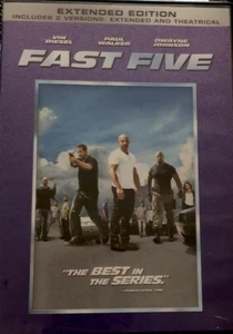Fast Five (2011 Extended Edition Action DVD) - Picture 1 of 2