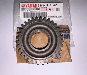 Genuine Yamaha XV1700, XV1600, XVZ1300 4th Pinion Gear (32T) - 5VN-17141-00 - Picture 1 of 4