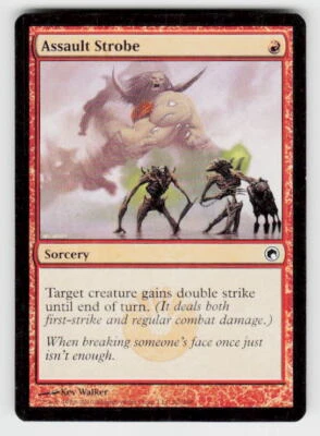 Scars of Mirrodin #82 Assault Strobe Non-Foil - Image 1 of 2