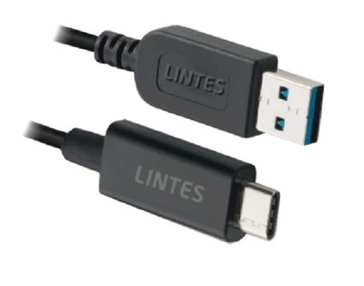 USB Type-C to Type-A Male USB3.2 Charging + Data Cable 3 ft - Image 1 of 4