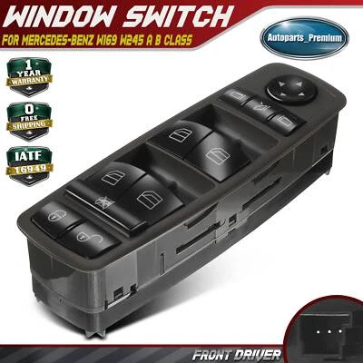 Выключатель стеклоподъемника (коричневый) для Mercedes-Benz W169 W245 A класса B A1698206710 - Изображение 1 из 4