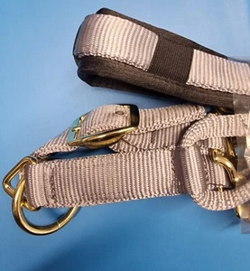 KM ELITE HEADCOLLAR - SILVER GREY - SMALL (LARGE PONY) - Picture 1 of 4