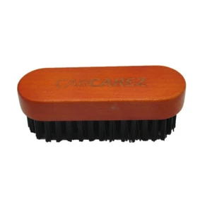 CarCarez Leather Nylon Bristle Brush for Car Detailing Carpet Upholstery - Picture 1 of 8