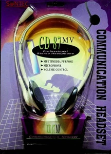 CD 87MV Communication Headset vintage electronics Sontec can't find another - Picture 1 of 4