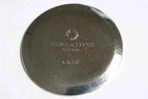 Solvil et Titus 6052 snap-on case back for restore -165288 - Bild 1 von 2