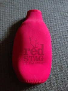 Jim Beam Red Stag Neopren Hülle, Kein Alkohol/Flasche enthalten - Bild 1 von 2