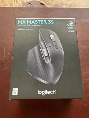 New Logitech MX Master 3S Wireless Performance Mouse MagSpeed Scroll - SEALED - Image 1 of 2