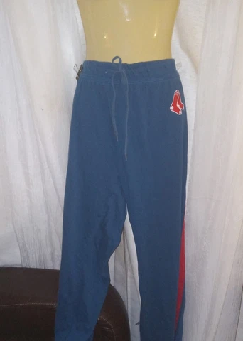 Concepts L Boston Red Sox Logo Stripe Blue Lounge Sweat Gym Pants Womens/Mens M Cover