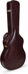 Crossrock Semi-Hollow & Hollowbody 335 Style Electric Guitar Hard Case in Brown - Picture 1 of 10