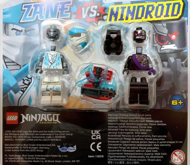 ☀️NEW! Lego Weapon NINJAGO TECHNO BLADE Ninja Trans Blue Zane Nindroid