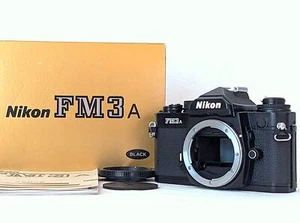 Cuerpo De Cámara De Película Nikon FM3A Negra MF SLR 35mm Sin Usar Desde JAPÓN - Picture 1 of 15