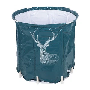 Baignoire Pliable Pliable En PVC De Grande Capacité De 80 L Baignoire De - Photo 1/12