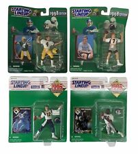 Lot of 4 NFL Starting Lineup Football Action Figures 1995 & 1998 Favre Elway