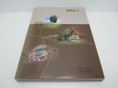 FALLER 2006-2007 CATALOGO HO TT N Z in ITALIANO & Espanol 500 pp. RARO + prezzi Foto 1 de 2