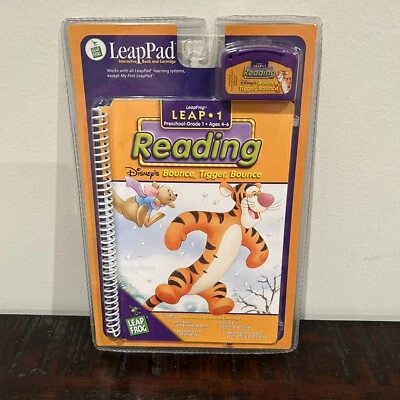 Leap Pad Leap Frog Disney Bounce Tigger Bounce Reading Preschool-Grade 1 NEW - Image 1 of 4