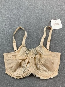 Panache Ciara Full Cup Bra Women Size 32G Chai Lace Style 7255 Romantic Sweet - Picture 1 of 17