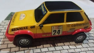 SCALEXTRIC EXIN RENAULT 5 COPA CALBERSON, COMPLETO Y FUNCIONANDO - Imagen 1 de 5
