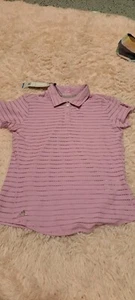 Adidas Golf Girls Size LargePolo Shirt Climacool Large  Collared NWT  - Picture 1 of 8