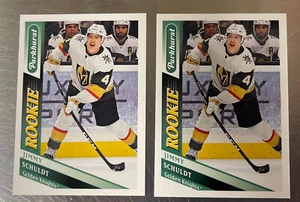 (2) Lot 2019-20 Parkhurst Rookie Jimmy Schuldt # 279 Golden knights RC ๐ - Picture 1 of 1