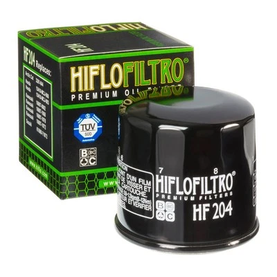 FILTRO OLIO HIFLO HF204 PER KAWASAKI ZX636 C1,C6F,D6F (ZX6-R NINJA)  05-06 - Immagine 1 di 3