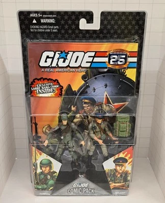 Hasbro - G.I. Joe Comic Pack - Duke + Estrella Roja (2008) Foto 1 de 4