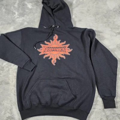 DE COLECCIÓN Godsmack Sudadera con Capucha Para Hombres Mediana Negra Banda Rock Logo Y2K Metal Foto 1 de 4