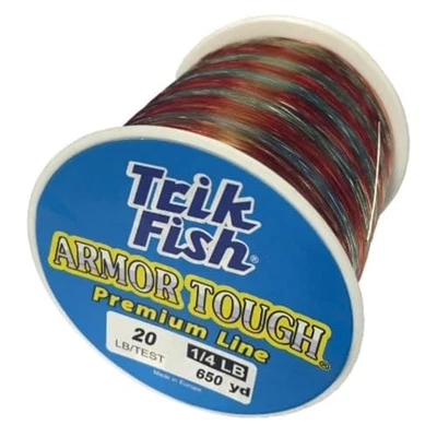 Línea de pesca monofilamento TrikFish Armor Toughuflage prueba 20 lb - 650 yardas camuflaje Foto 1 de 4