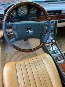 Mercedes Holzlenkrad W107 W108 W114 W115 W116 W123  Lederlenkrad Holz - Lenkrad - Bild 1 von 17